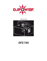 dj power DFZ 700 User Manual preview