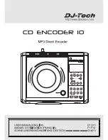 DJ-Tech cd encoder 10 User Manual предпросмотр