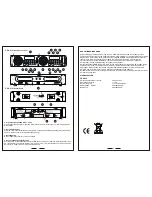 Preview for 5 page of DJ-Tech CDX-210 Quick Start Owner'S Manual