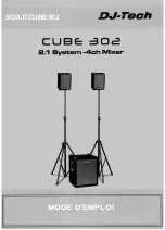 Предварительный просмотр 9 страницы DJ-Tech CUBE 302 User Manual