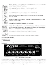 Предварительный просмотр 11 страницы DJ-Tech CUBE 302 User Manual