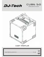 Предварительный просмотр 1 страницы DJ-Tech Cube 50 User Manual