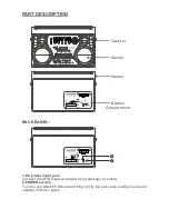 Предварительный просмотр 5 страницы DJ-Tech DJ BOOMBOX User Manual