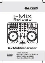 Предварительный просмотр 1 страницы DJ-Tech i-Mix Reload User Manual