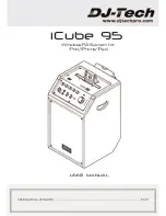 DJ-Tech iCube 95 User Manual предпросмотр