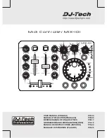 Предварительный просмотр 1 страницы DJ-Tech MIX-101 User Manual