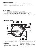 Предварительный просмотр 6 страницы DJ-Tech vinyl usb 5c User Manual