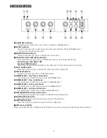 Предварительный просмотр 5 страницы DJ-Tech Visa 400 BT USB Manual