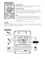 Предварительный просмотр 7 страницы DJ-Tech Visa 400 BT USB Manual