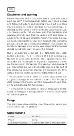 Preview for 14 page of dji FC7BGC User Manual