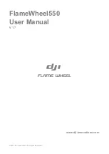 Preview for 1 page of dji FlameWheel550 F550 User Manual