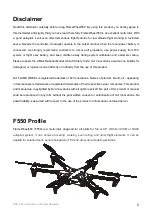 Preview for 2 page of dji FlameWheel550 F550 User Manual