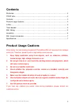 Preview for 3 page of dji FlameWheel550 F550 User Manual