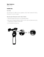 Preview for 3 page of dji OSMO X5 Adapter Quick Start Manual