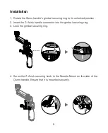 Preview for 4 page of dji Osmo Z-Axis Quick Start Manual