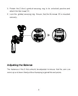 Preview for 5 page of dji Osmo Z-Axis Quick Start Manual