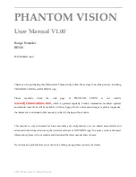 Preview for 1 page of dji Phantom Vision RE500 User Manual