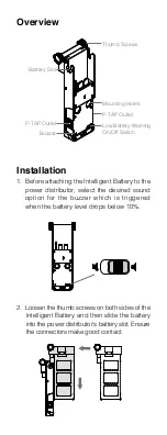 Предварительный просмотр 3 страницы dji Ronin Series Battery Power Distributor Quick Start Manual