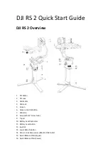 dji RS 2 Quick Start Manual предпросмотр