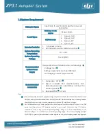 Предварительный просмотр 7 страницы dji XP3.1 User Manual