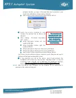 Предварительный просмотр 32 страницы dji XP3.1 User Manual