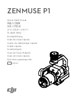 Предварительный просмотр 1 страницы dji ZENMUSE P1 Quick Start Manual