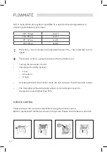 Предварительный просмотр 10 страницы djive Flowmate ARC Manual