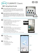 djive Flowmate Classic Wifi-Setup Quick Manual preview