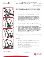 DJO Global DONJOY ULTRASLING III Application Manual preview