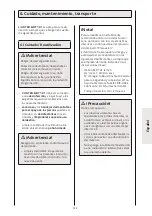 Preview for 129 page of DJO Artromot-K1 Classic Operating Instructions Manual