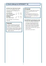 Preview for 8 page of DJO ARTROMOT S4 Operating Instructions Manual