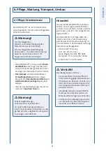 Preview for 49 page of DJO ARTROMOT S4 Operating Instructions Manual