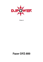 djpower DFZ-800 Manual preview