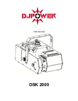 djpower DSK 2000 User Manual preview