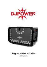 djpower H-2VSD User Manual preview