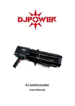 Предварительный просмотр 1 страницы djpower R-7 User Manual