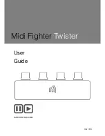 Preview for 1 page of DJTECHTOOLS Midi Fighter Twister User Manual