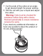 Preview for 9 page of djV RDTA Manual