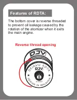 Preview for 10 page of djV RDTA Manual