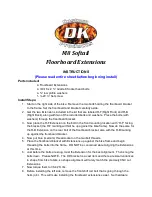 DK Custom DK-SFT-M8-FLB-EXT Instructions preview