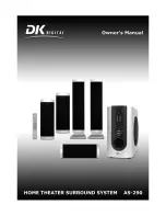 DK Digital AS-290 Owner'S Manual preview