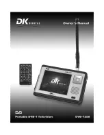 DK Digital DVB-T350 Owner'S Manual предпросмотр