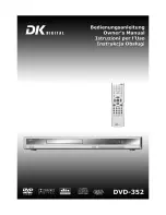 DK Digital DVD-352 Owner'S Manual предпросмотр