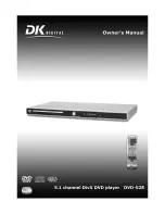 DK Digital DVD-528 Owner'S Manual preview