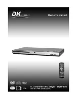 Preview for 1 page of DK Digital DVD-536 Owner'S Manual