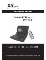 Preview for 1 page of DK Digital DVP-188 Operatiing Manual