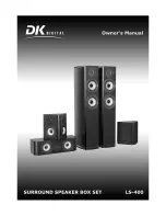 Предварительный просмотр 1 страницы DK Digital LS-400 Owner'S Manual