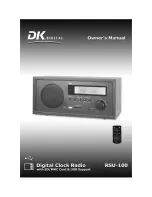 DK Digital RSU-100 Owner'S Manual предпросмотр