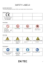 Предварительный просмотр 2 страницы DK-TEC LS6000C User Manual