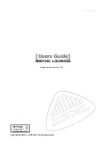 DK-Technologies MSD100C-Loudness User Manual предпросмотр